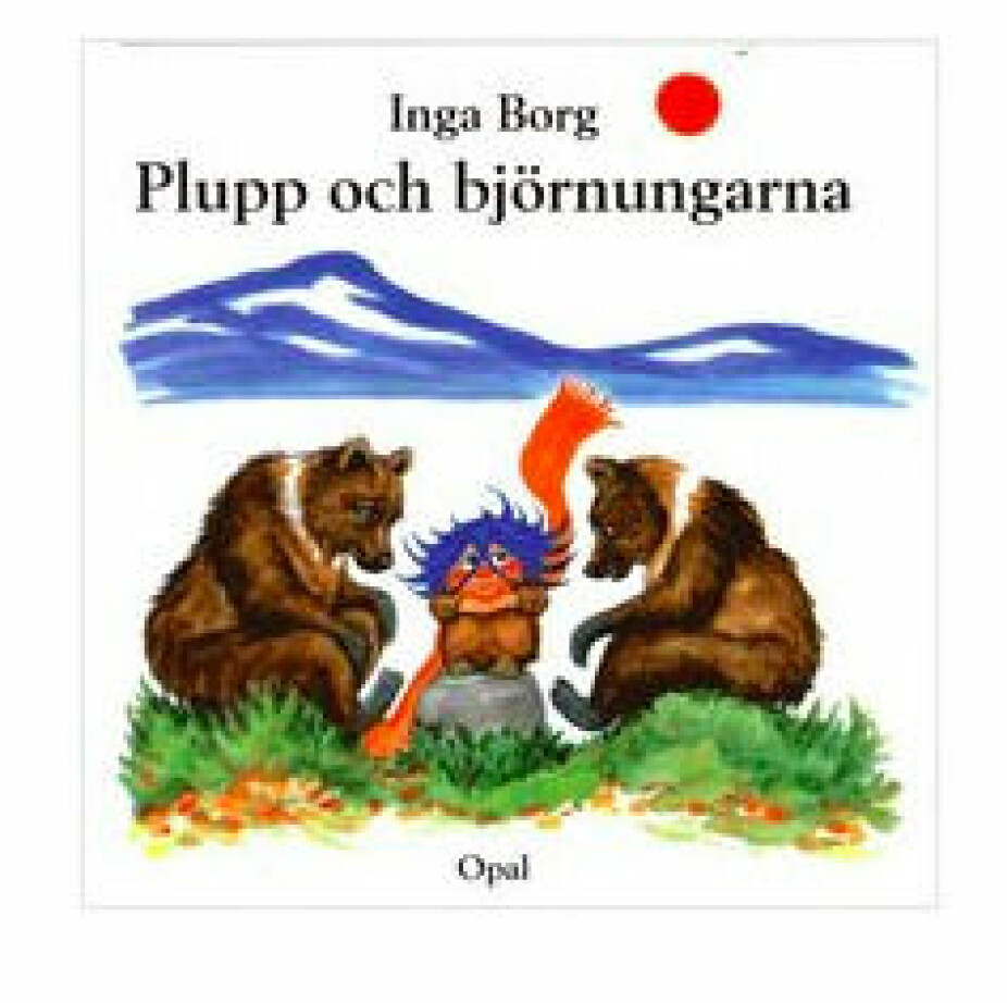Plupp och björnungarna av Inga Borg.