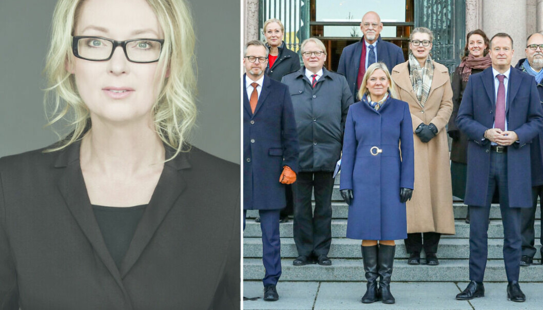 Lina Axelsson Kihlblom är den första transpersonen i svensk regering.