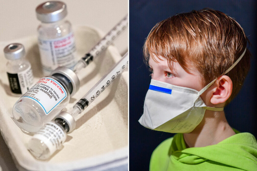 En tolvårig pojke fick Modernas vaccin istället för Pfizers.
