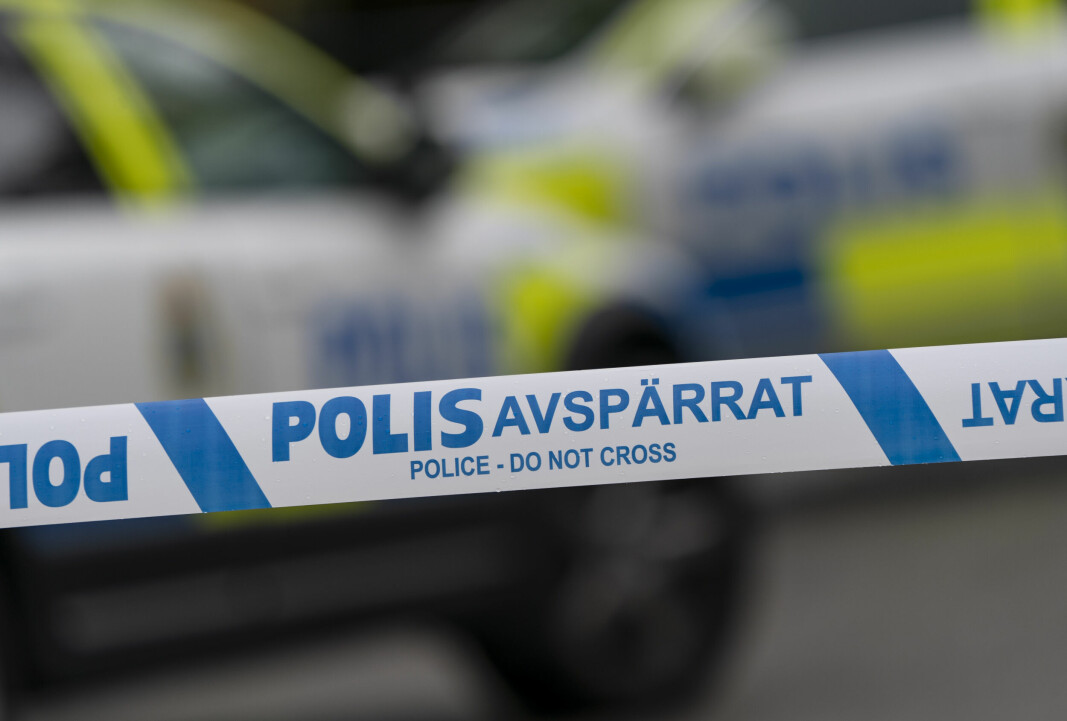 Skola i Halmstad utrymd efter bombhot.
