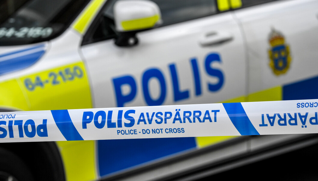 En tonårsflicka har misshandlats på en skola i Stockholm.