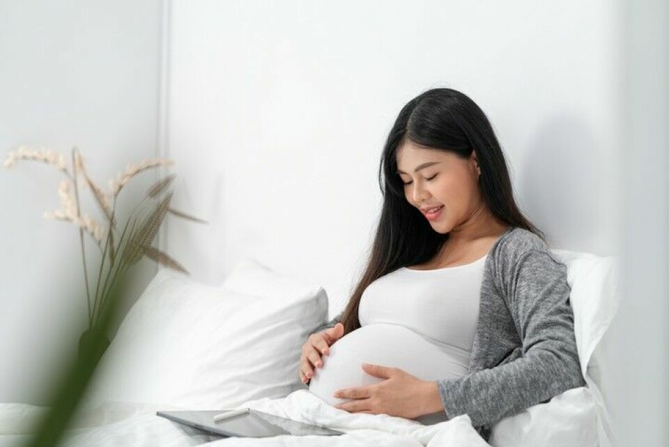 Gravid vecka 28 – ännu är det gott om plats i livmodern