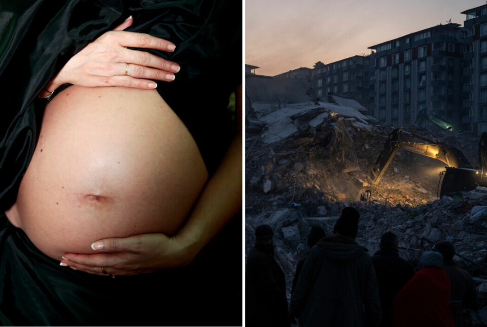 Skalvet i Turkiet och Syrien har medfört att hundratusentals gravida inte får den vår de behöver. Arkivbilder.
