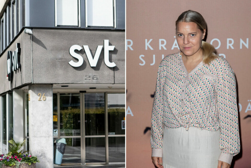 SVT pudlar efter att de godkänt Carina Bergfeldts medverkan i Icas kundtidning.
