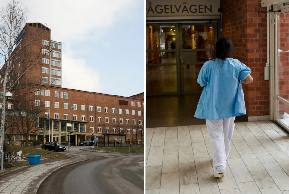 En anställd vid Astrid Lindgrens barnsjukhus i Solna har smittats av mässling. Arkivbild.
