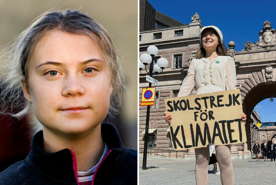 Klimataktivisten Greta Thunberg tar studenten och därmed är det slut med skolstrejkerna för hennes del.