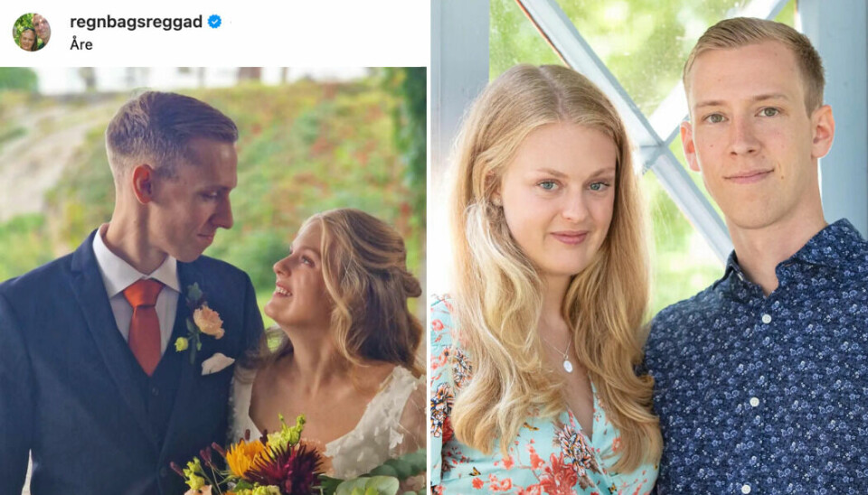 Sofia Lindhe och Anton Pehrson gifte sig första gången i SVT:s 'Gift vid första ögonkastet'.