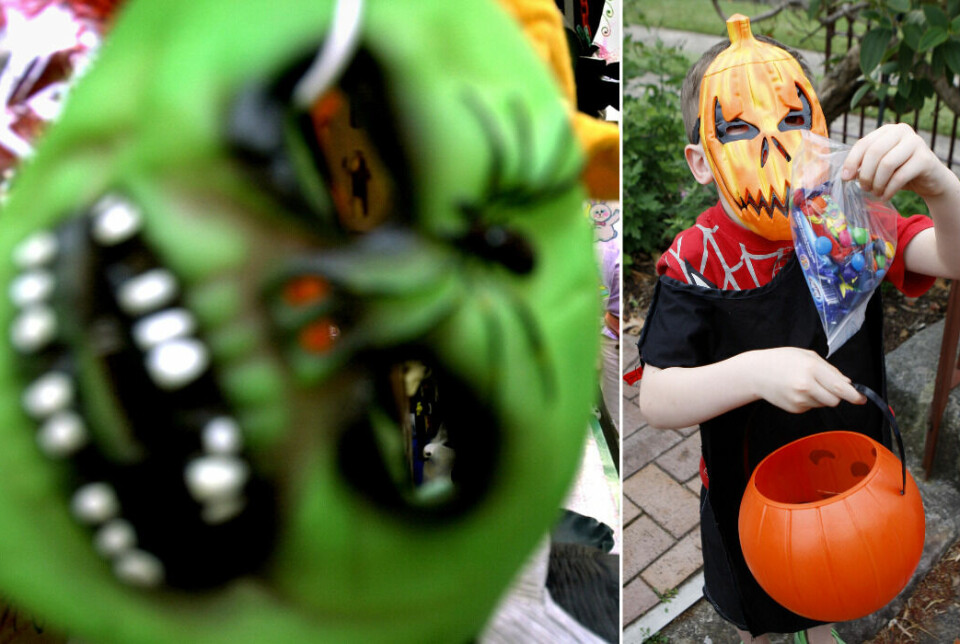 Masker till halloween är några av de största bovarna när det gäller giftiga ämnen, enligt en undersökning.
