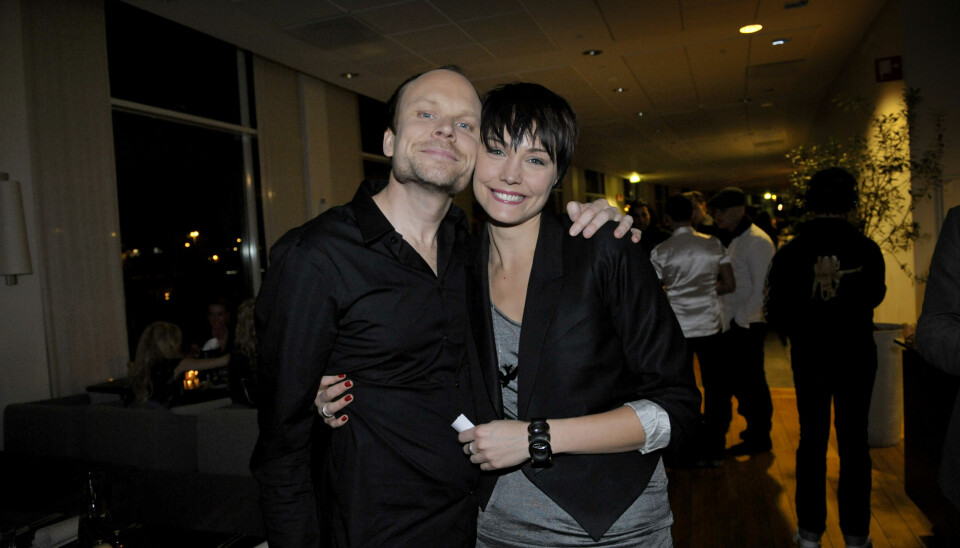 Kristian Luuk och Carina Berg 2008.